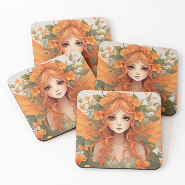 Item preview,  Forest Fairy with Orange Wings designed and sold by T-shirtMill.
