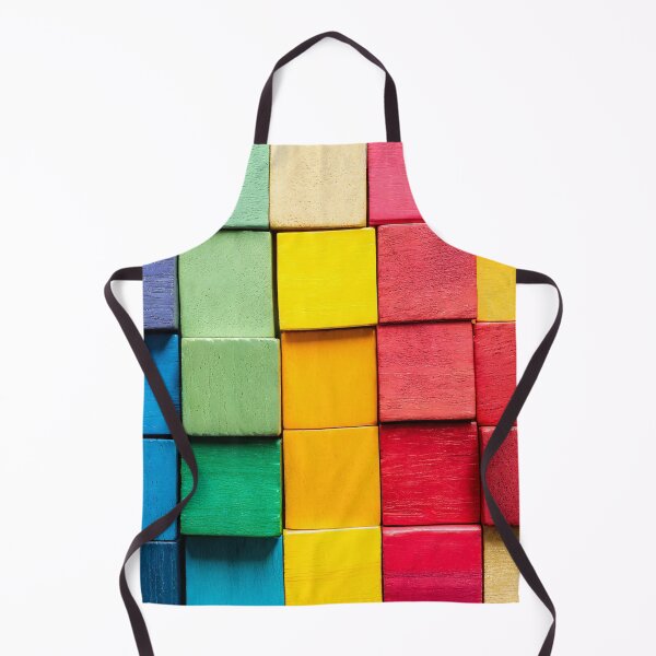 Item preview, Colorful background of multi colored wooden blocks designed and sold by Giuseppe Cammino.