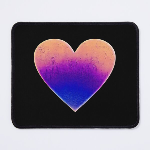 Item preview, Bright retro rainbow loveheart designed and sold by FlossOrFi.