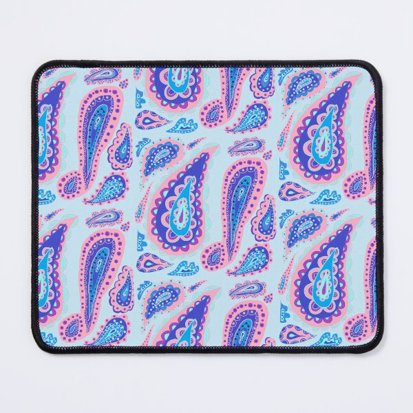 Item preview, Light Sky blue Paisley Patterns designed and sold by zzzozzo.