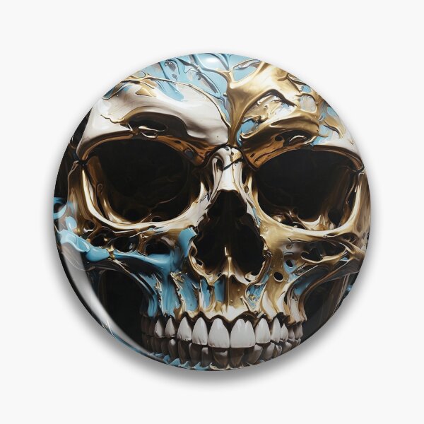 Item preview, colorful skull designed and sold by MahmodArt.