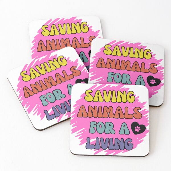 Item preview, Saving Animals for a Living, Veterinary students, Vets designed and sold by ImaginePrinting.
