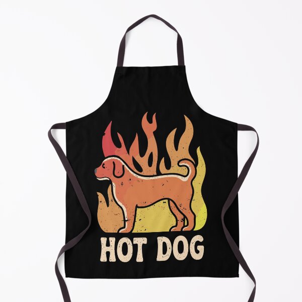 Item preview, Hot dog ,fire funny dog designed and sold by gittuska11.