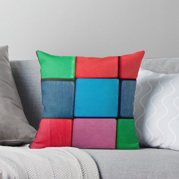 Item preview, Colorful background of multi colored wooden blocks designed and sold by Giuseppe Cammino.