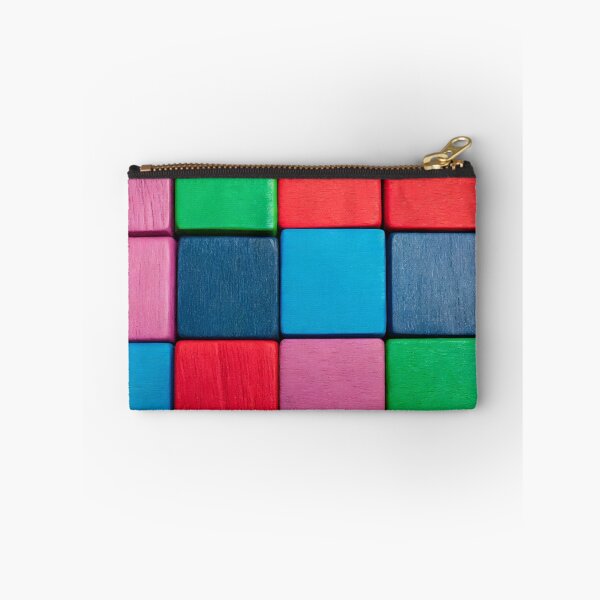 Item preview, Colorful background of multi colored wooden blocks designed and sold by Giuseppe Cammino.