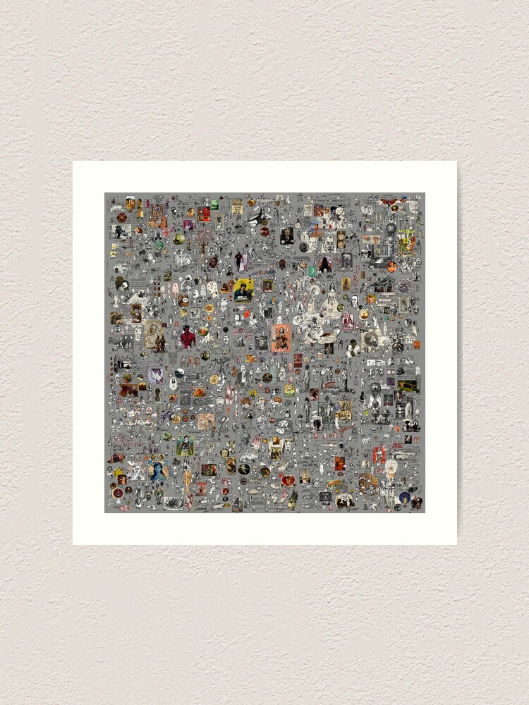Thumbnail 1 of 3, Art Print, Myriad-008 designed and sold by philjarry.