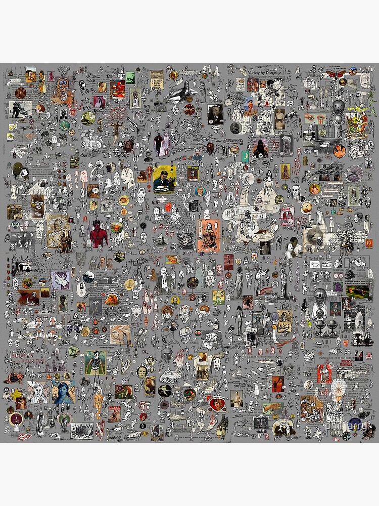 Thumbnail 7 of 7, Framed Art Print, Myriad-008 designed and sold by philjarry.