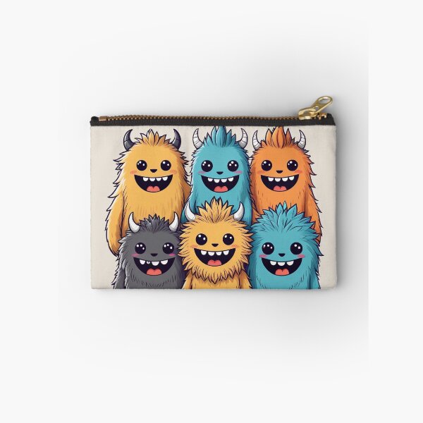Item preview, Cute Fluffy Monster Buddies designed and sold by DesignDrifts.