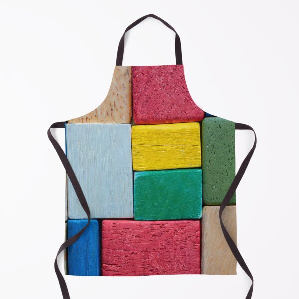 Item preview, Colorful background of multi colored wooden blocks designed and sold by Giuseppe Cammino.
