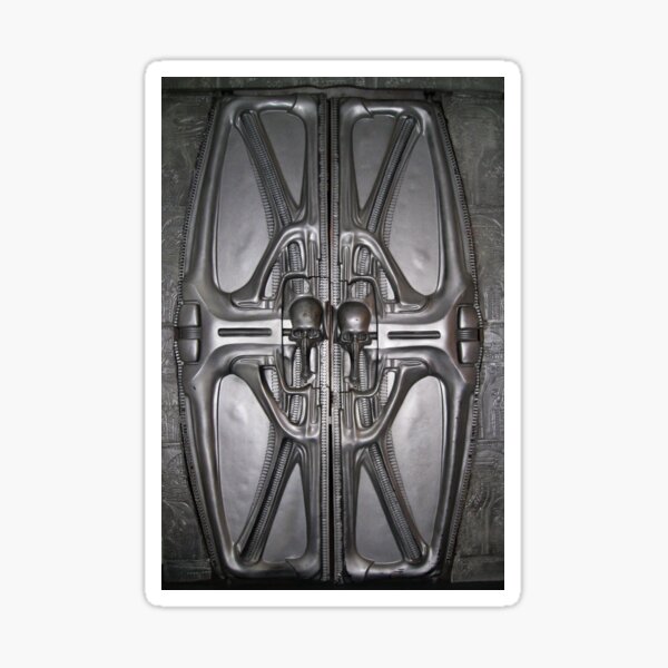 Item preview, Enter Alien. Doors in HR Giger museum. Gruyeres, Switzerland 2012 designed and sold by Igor Pozdnyakov.
