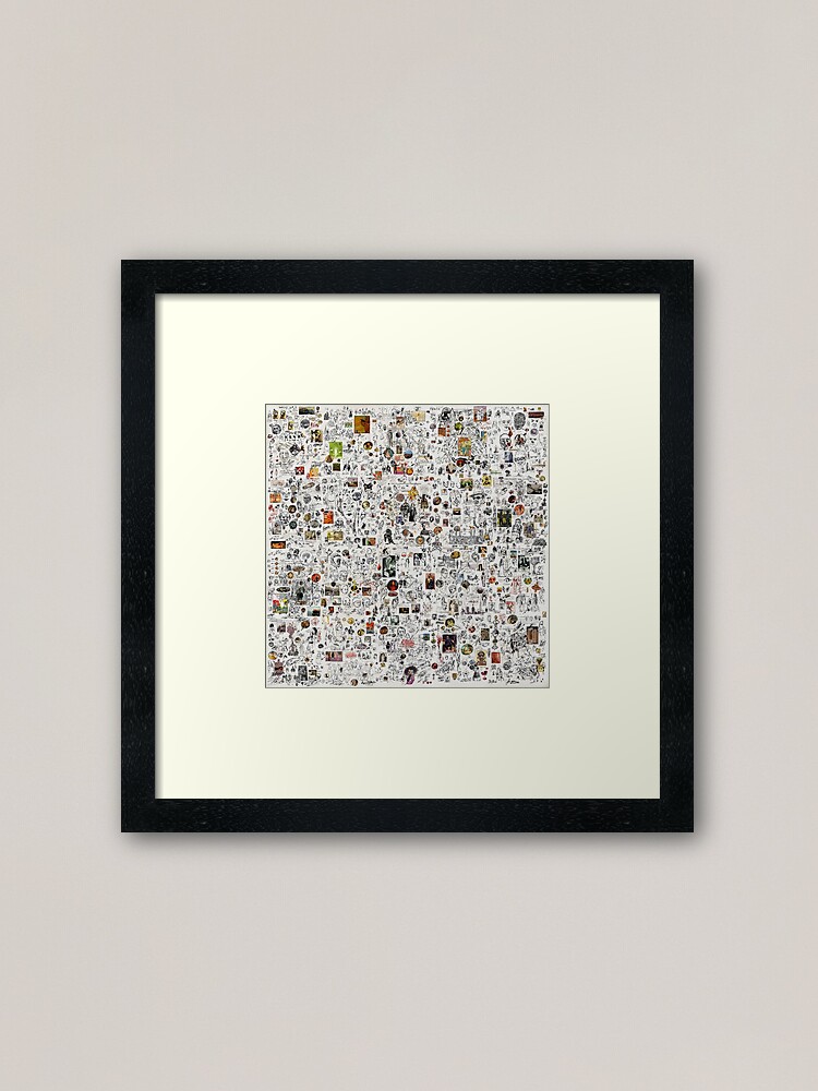 Thumbnail 1 of 7, Framed Art Print, Myriad-006 designed and sold by philjarry.