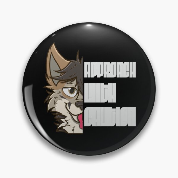 Item preview, Approach with Caution (White) designed and sold by RayhamTheDoggo.