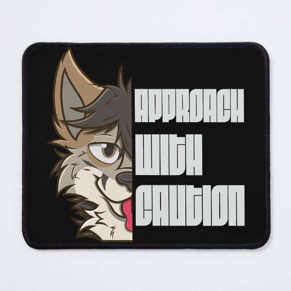 Item preview, Approach with Caution (White) designed and sold by RayhamTheDoggo.