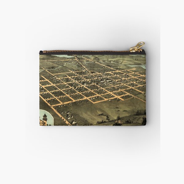 Item preview, Tecumseh, Michigan (1868) designed and sold by allhistory.