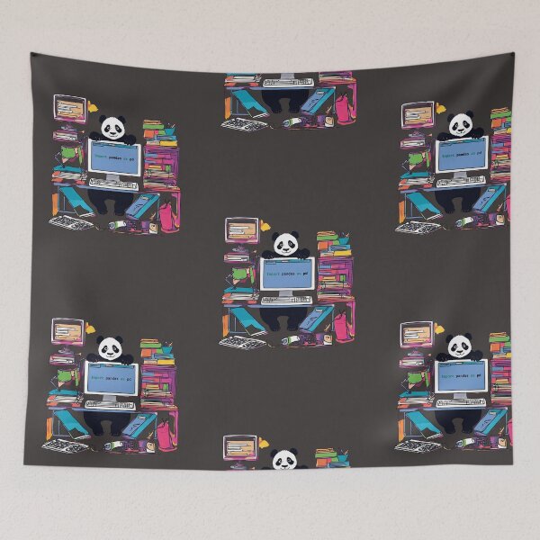 Item preview, Import Pandas as pd Python Joke designed and sold by t1n3333.