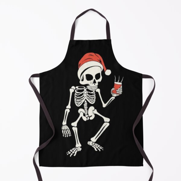Item preview, Skeleton Santa Hat Drinking Coffee Funny Christmas Gifts designed and sold by SlocifieShop.