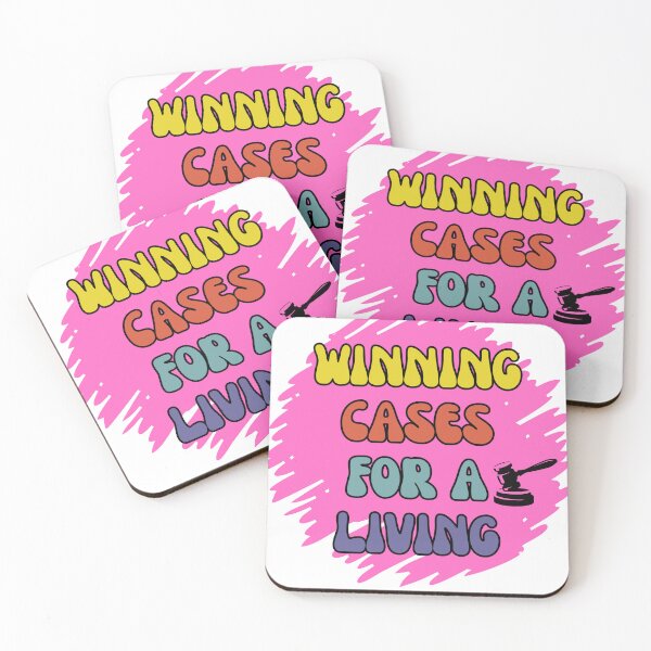 Item preview, Wining Cases for a Living, Law students, Lawyers designed and sold by ImaginePrinting.