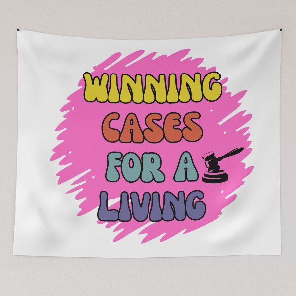Item preview, Wining Cases for a Living, Law students, Lawyers designed and sold by ImaginePrinting.