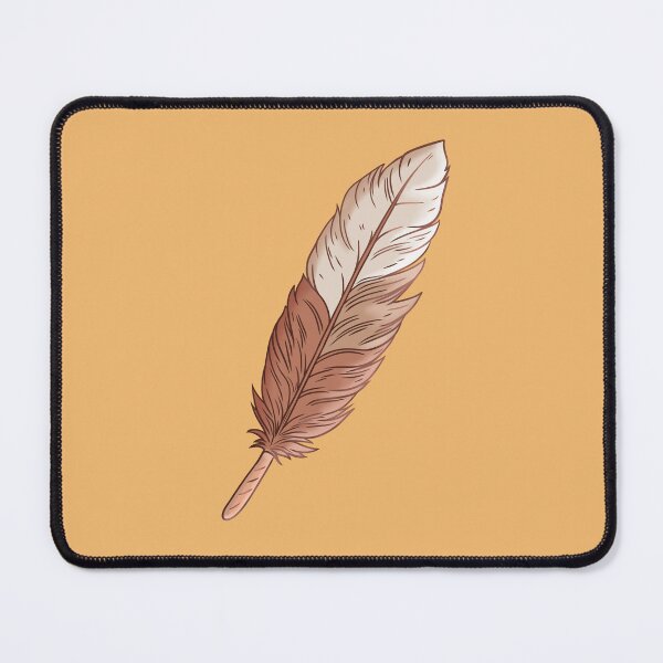 Item preview, Colorful feather Brown designed and sold by TheFoxyWolfShop.