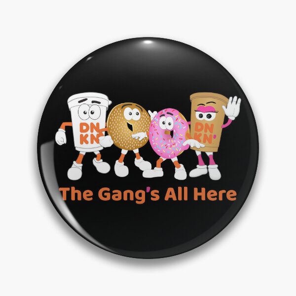 Item preview, Dunkin Mascots (The Gang's All Here) designed and sold by Zack's Snacks.