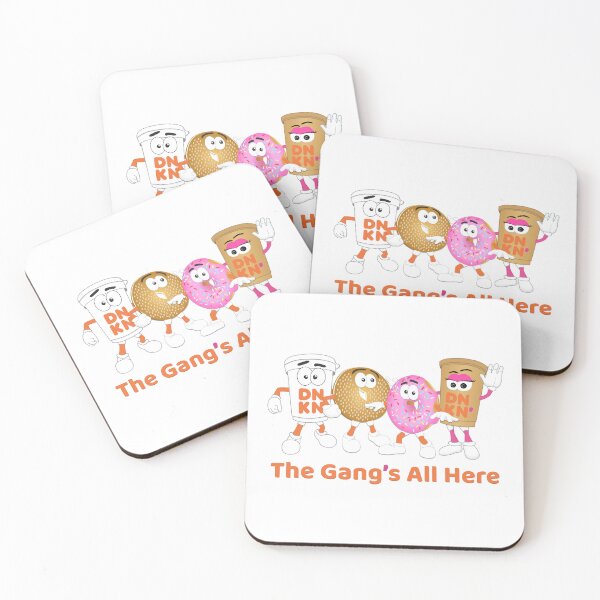 Item preview, Dunkin Mascots (The Gang's All Here) designed and sold by Zack's Snacks.