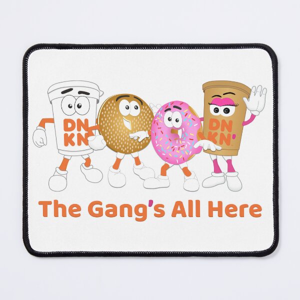 Item preview, Dunkin Mascots (The Gang's All Here) designed and sold by Zack's Snacks.