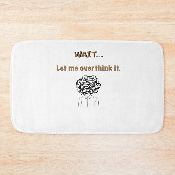 Item preview, Overthinking designed and sold by DorkyDoodling.