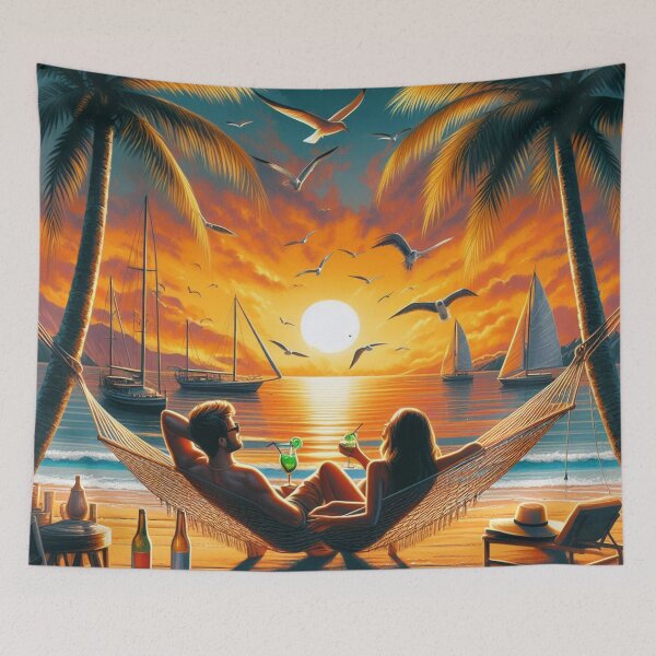Item preview, Sunset Serenade: Love and Laughter on the Swing designed and sold by NaphDesigns.