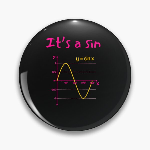 Item preview, It's a Sin Maths design designed and sold by t1n3333.