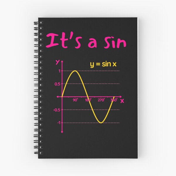 Item preview, It's a Sin Maths design designed and sold by t1n3333.