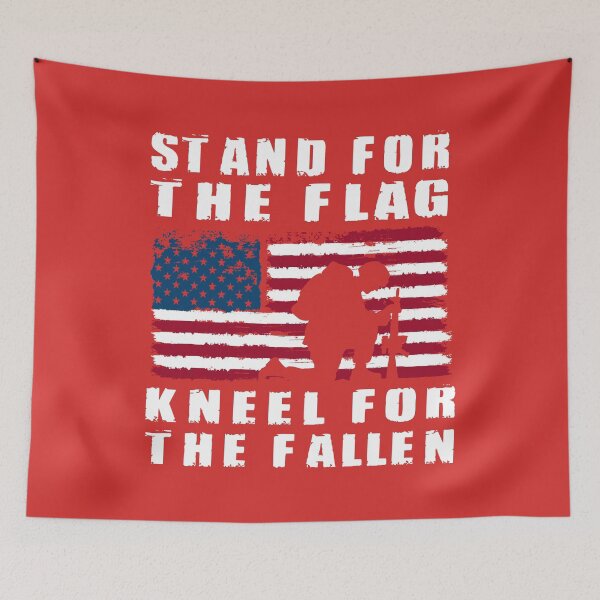 Item preview, Stand For The Flag Kneel For The Fallen designed and sold by Wild-Co.