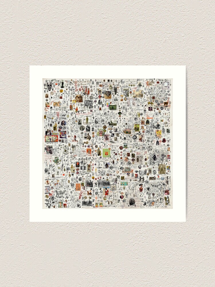 Thumbnail 1 of 3, Art Print, Myriad-001 designed and sold by philjarry.