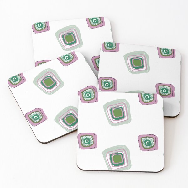 Item preview, Abstract pattern in green and pink designed and sold by Maria Santos Prieto.