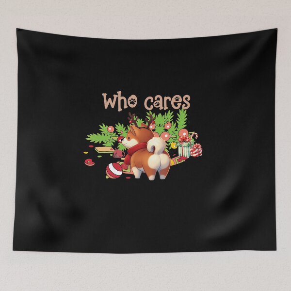 Item preview, "Reindeer Games Akita - Holiday Festive Mischief" designed and sold by Xhevahir.