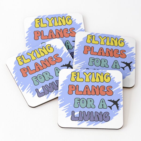 Item preview, Flying Planes for a Living, Pilot, Aviator, airplane designed and sold by ImaginePrinting.