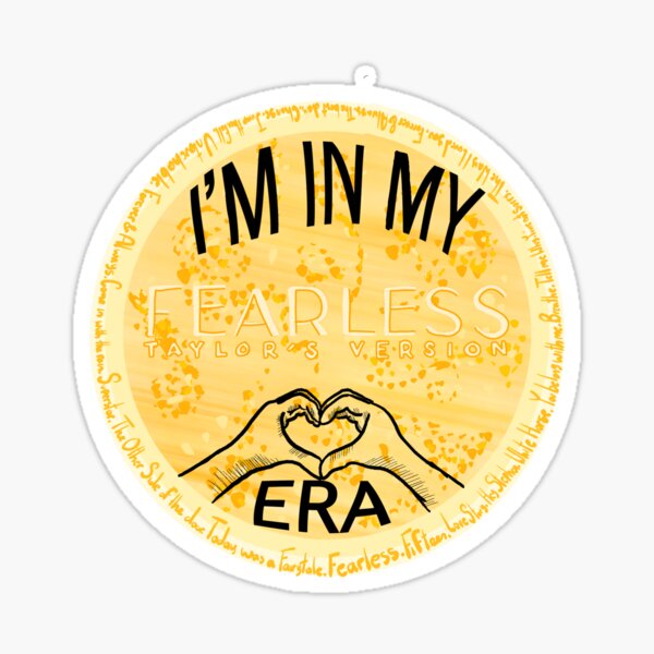 Swiftie Yellow Sticker