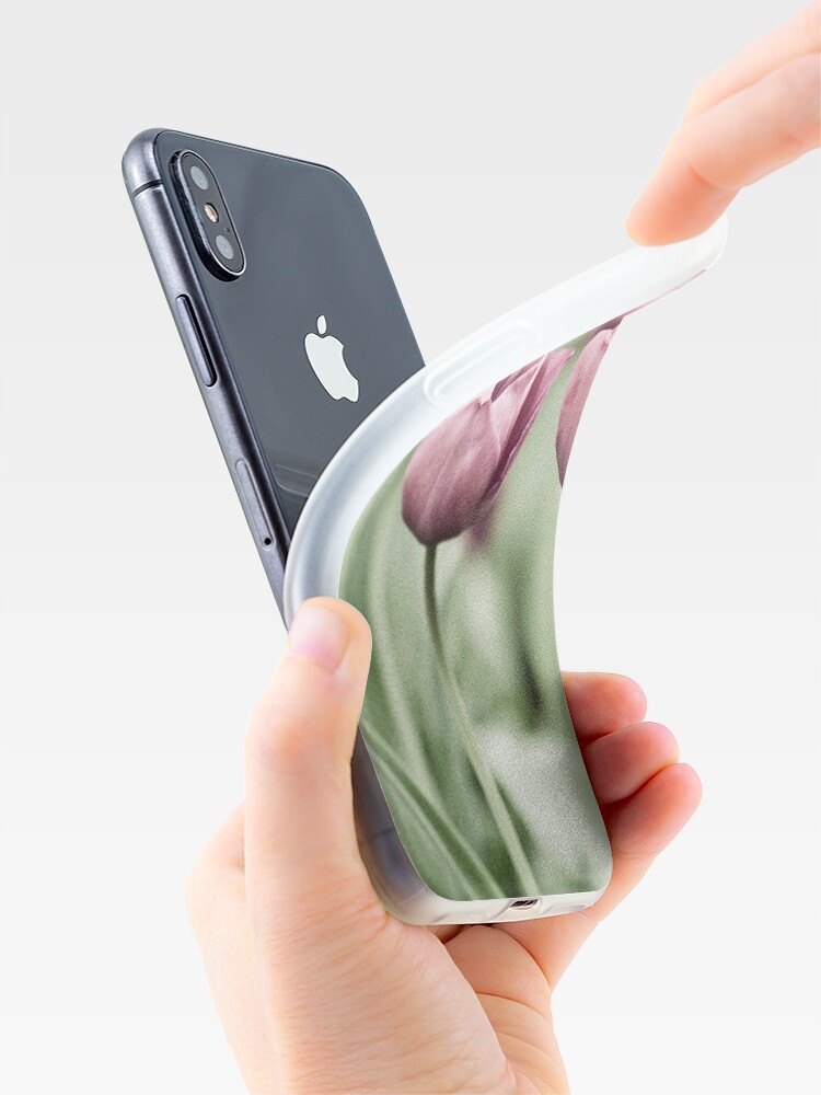 Alternate view of Tulip Garden iPhone Case & Cover