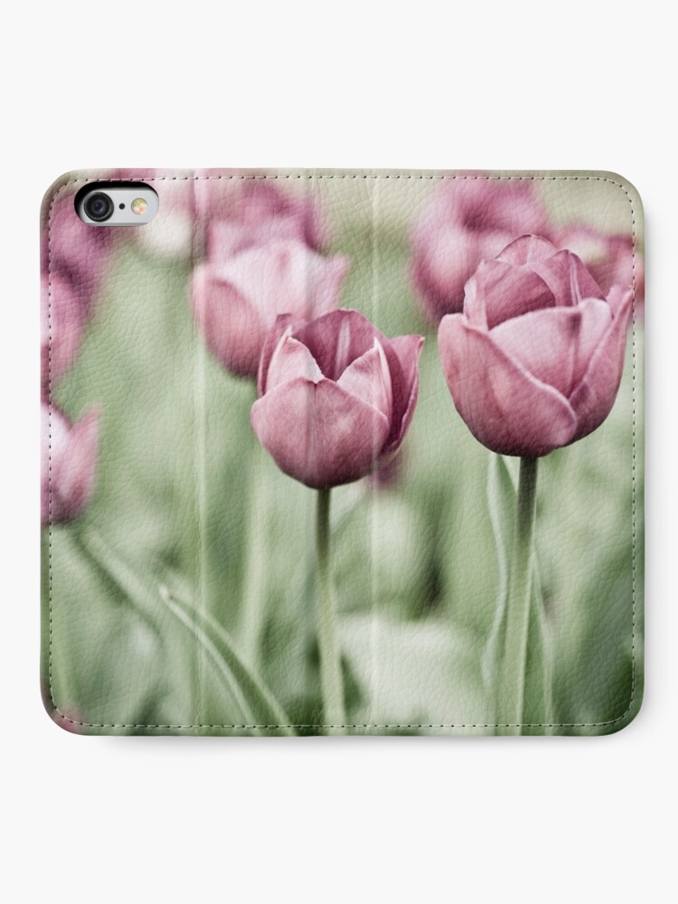 Alternate view of Tulip Garden iPhone Wallet