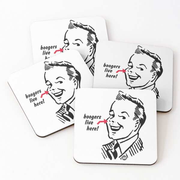 Item preview, BOOGERS LIVE HERE designed and sold by TODD GOLDMAN.
