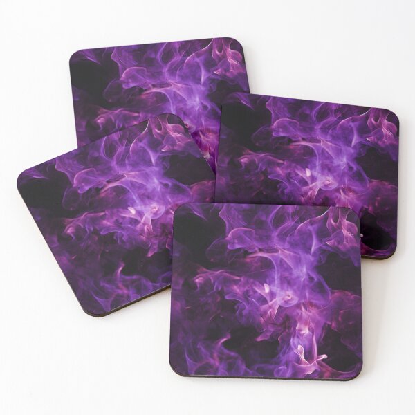 Item preview, Purple Smoke and Fire in Colors pattern designed and sold by Reichcorp.