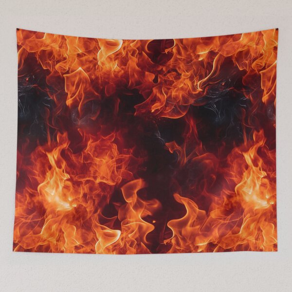 Item preview, Orange Smoke and Fire in Colors pattern designed and sold by Reichcorp.