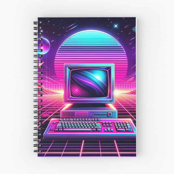 Item preview, Synthwave 80s Computer designed and sold by Zestpond.