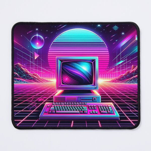 Item preview, Synthwave 80s Computer designed and sold by Zestpond.