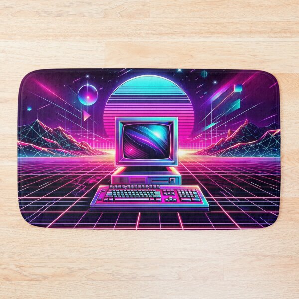 Item preview, Synthwave 80s Computer designed and sold by Zestpond.