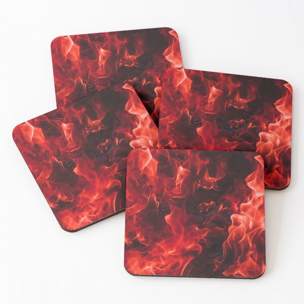 Item preview, Red Smoke and Fire in Colors pattern designed and sold by Reichcorp.