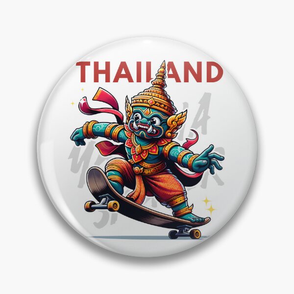 Artikelvorschau, Thailand Yaksha Skater entworfen und verkauft von Drextor.
