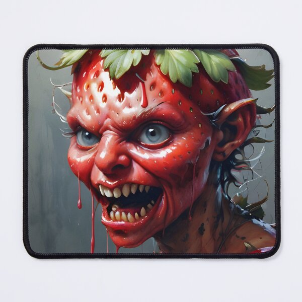 Item preview, The Scary Strawberry Monster designed and sold by TheArtOfPat.