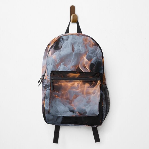 Item preview, Yellow Black Gray Smoke and Fire in Colors pattern designed and sold by Reichcorp.