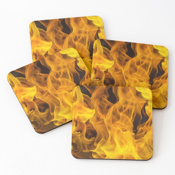 Item preview, Yellow Smoke and Fire in Colors pattern designed and sold by Reichcorp.