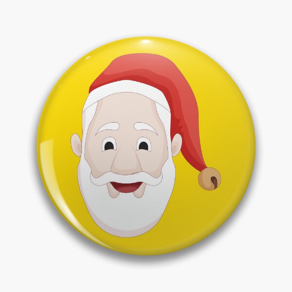 Item preview, Christmas Santa head Sticker designed and sold by Artkitokri.